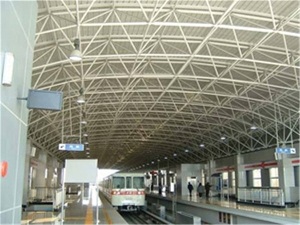 榆树仓储物流网架加工厂家案例